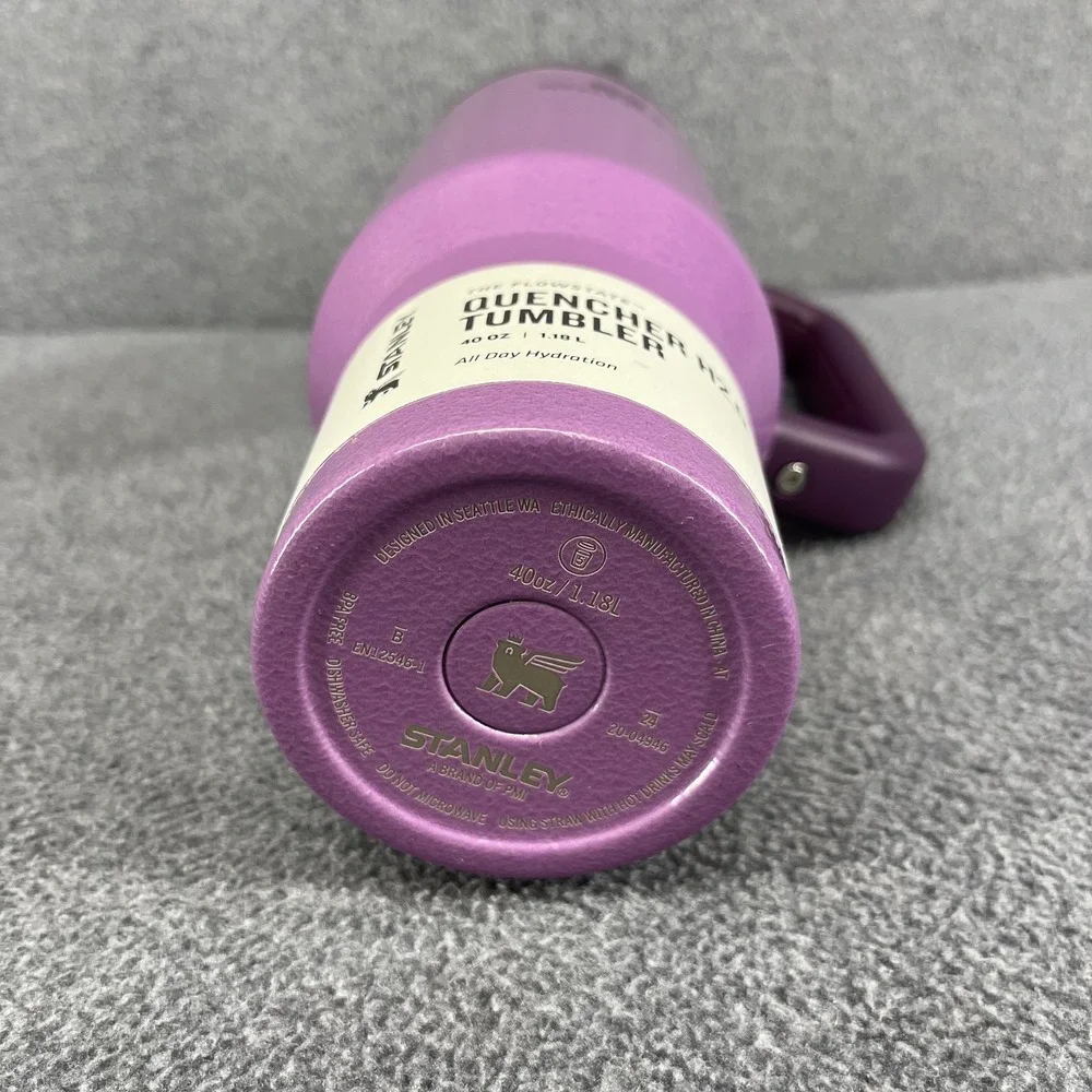 Stanley 40 oz Quencher H2.0 Tumbler Hammertone Lilac & Beer‎ Pint 16 oz Purple